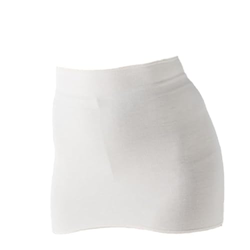 [オフホワイト]天然の美容繊維 シルク95%スムース腹巻き フリーサイズ