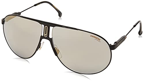 Carrera Panamerika65 Pilot Sunglasses, Black/Gray Gold Mirrored, 65mm, 11mm