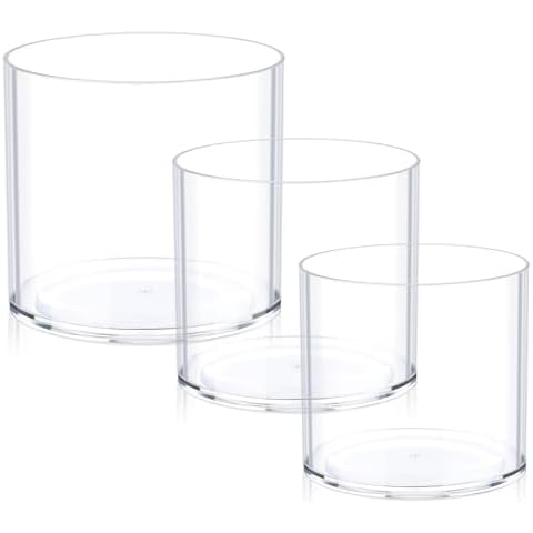 JYPS Clear Vase Set of 3 Cover
