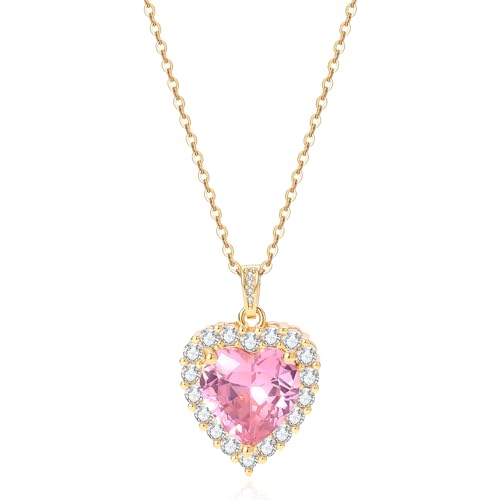 Collier pierre de naissance femme cristal pendentif étanche anti-ternissement cadeau Noël