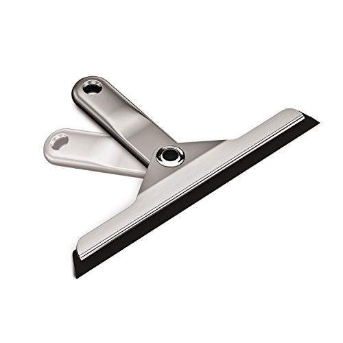 simplehuman Fold Away Squeegee, Stainless Steel