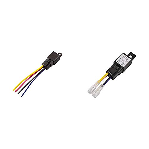 エーモン リレー 4極 DC12V・360W(30A) 3236 & リレー 4極 DC12V・240W(20A) 3235【セット買い】