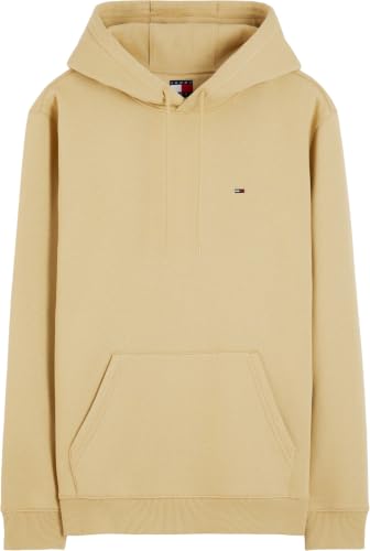 Tommy Jeans Herren Kapuzenpullover TJM Reg S Flag Dm0Dm20742, Beige (Sandy Beige), 4XL – Ansicht 5