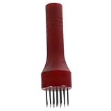 HOMOBABE Fleischklopfer mit Holzgriff Zartmacher für Rind Schwein und Geflügel Robustes Küchengerät zur Effektiven Fleischzartmachung ohne Zerreißen