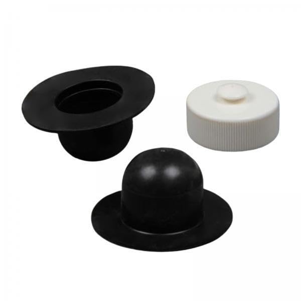 6xSwimming Pool Drain Valve Cap Outlet Cover for Above Ground Pool Replacement with 2 Plug-image-7