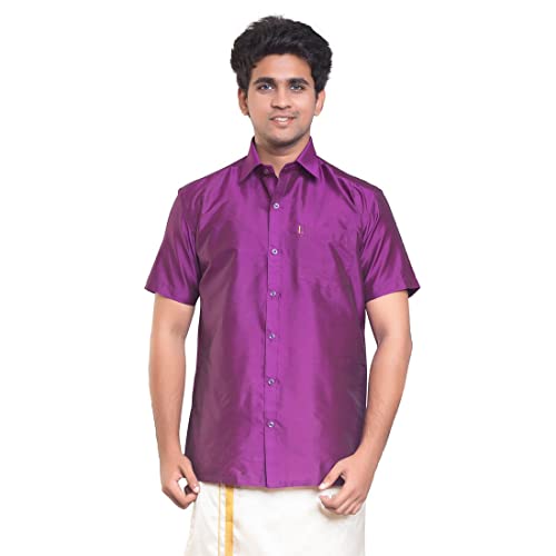 Image of THANGAMAGAN MENS HALFHAND SHIRT