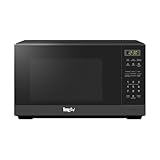 Total Chef 20L Countertop Microwave – 700W, 11 Power Levels, 6 Auto Cook Menus, Speed Cooking, Defrost by Weight/Time, Child Lock, Timer, Memory Function, Glass Turntable
