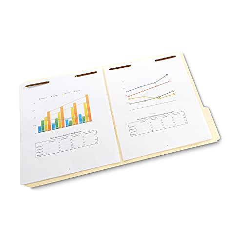 Amazon Basics Manila File Folders With Fasteners, Letter Size, 50-Pack, Beige #TOP1