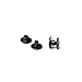 TruBind 3/16-Inch Black Aluminum Chicago Screws, 100 Sets (SPB0316)