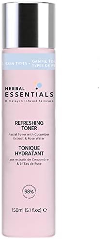 Herbal Essentials Refreshing Toner with Cucumber Extract & Rose Water 150ml