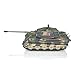 Heng Long US in Stock 2.4G 1/16 Tk7.0 Plastic RTR RC Tank Toys - German King Tiger - Shooting BB