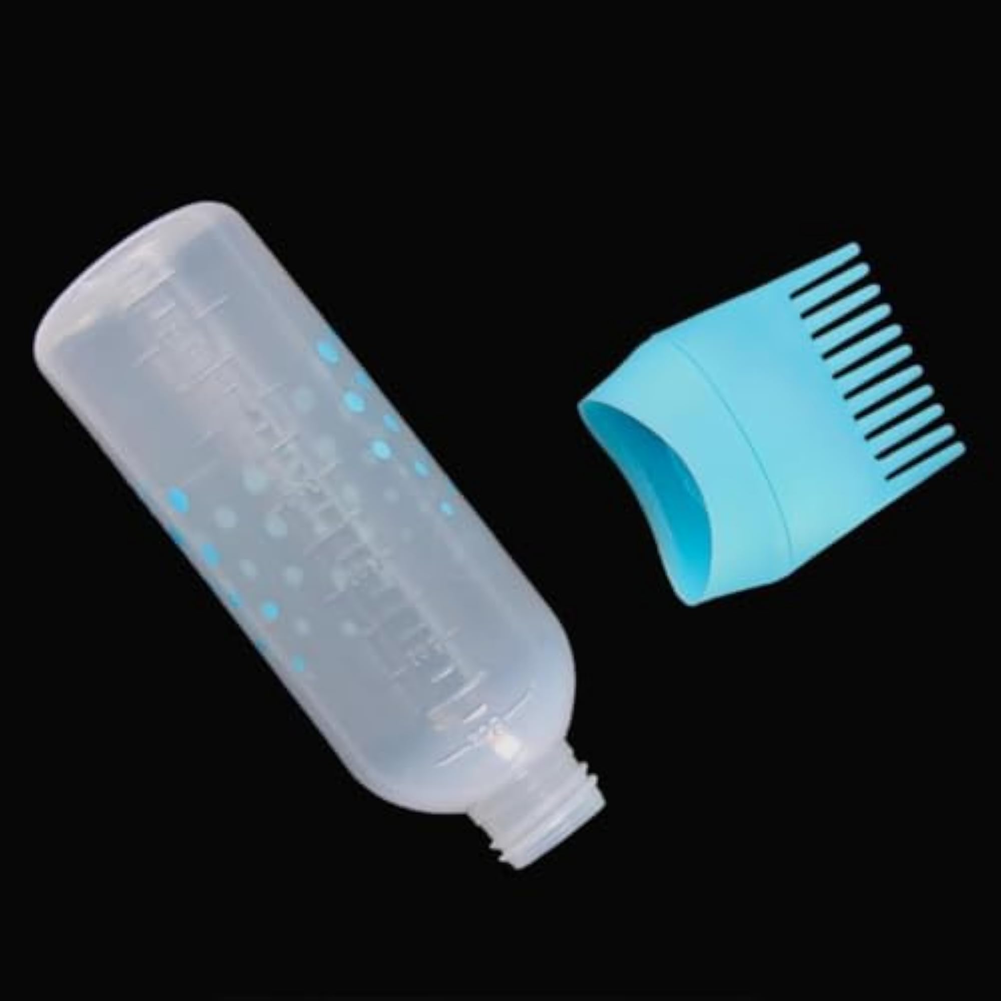 Empty Hair Dye Applicator Dispenser Brush Salon Coloring Bottle