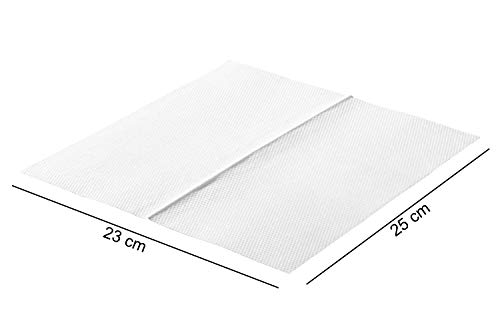 Papierhandtücher Hochweià Premium | 4.000 Blatt | 2-lagig 25 x 23 cm | ZZ/V-Falz Falthandtücher geeignet für Handtuchspender | Ideal für Gastronomie, Krankenhäuser, Praxen uvm – Bild 4