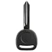 KeylessOption Uncut Blank Ignition Car Key Blade Master Keyblank Plastic Head for B102, B102-P