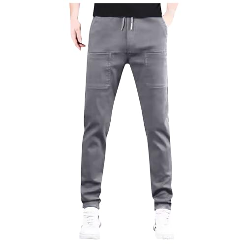 Pantalon de travail homme cargo hiver jogging sport baggy