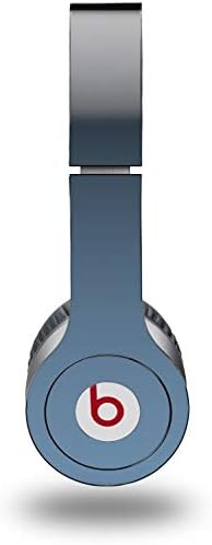 Skin Decal Wrap Works with Original Beats Solo HD Headphones Smooth Fades Blue Dust Black Skin Only (Headphones NOT Included)