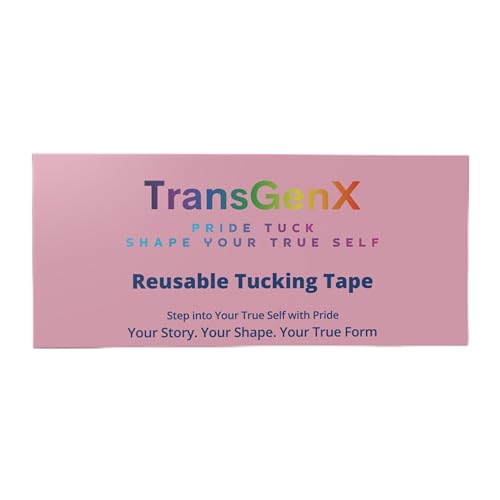 Pridepac Reusable Tucking Tape for MTF Trans Women & Crossdressers - Comfortable