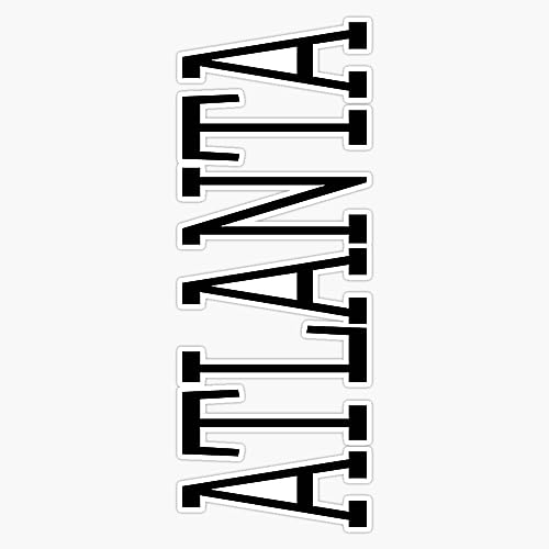 Magnet Atlanta City In Georgia Around The World Magnet Vinyl Decal Sticker 5