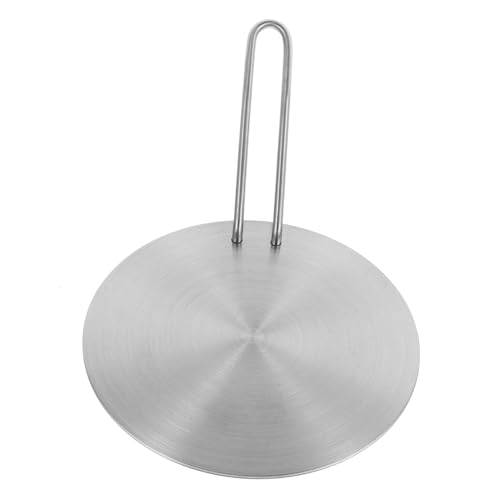 SOIMISS Placa Difusora de Calor de Metal para Cocina Inducción y Estufa Gas Adaptador de Conducción Térmica para Ollas Accesorio Práctico y Duradero para Cocina Eléctrica