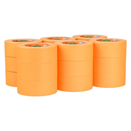 FrogTape Pro Grade Orange Painter’s Tape, 1.88 in x 60 Yds, 18 Rolls