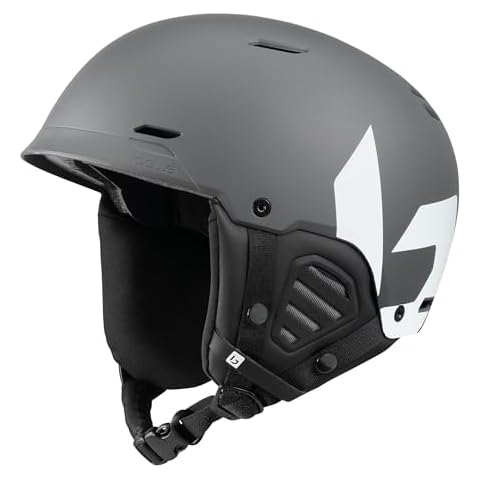 Bollé Mute Grey White Matte Ski Helmet Cover