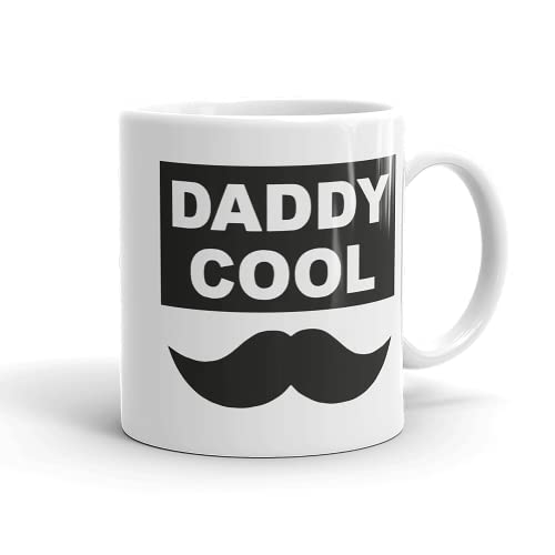 Presents for Daddy Daddy Cool Moustache Mug Present from Son or
