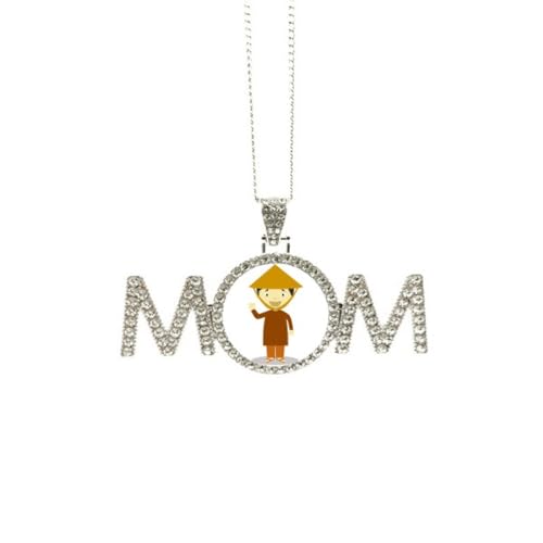 Collier pendentif chapeau vietnamien, la finesse d'un bijou pour maman