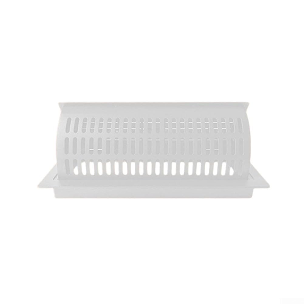 Déflecteur d'aération 4 x 10 registre de sol directeur d'air CVC réglable blanc