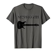 Meshuggah guitar bass inspired t shirt for metal djent fans Lightweight, Classic fit, Double-needle sleeve and bottom hem