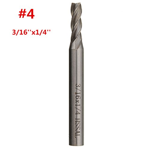 EsportsMJJ 4 Flauto Hss Fine Mill Fresa Fresa