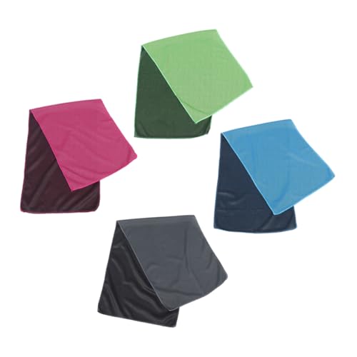 Abaodam 4Stücke Kühlhandtuch Sporthandtuch Mikrofaser