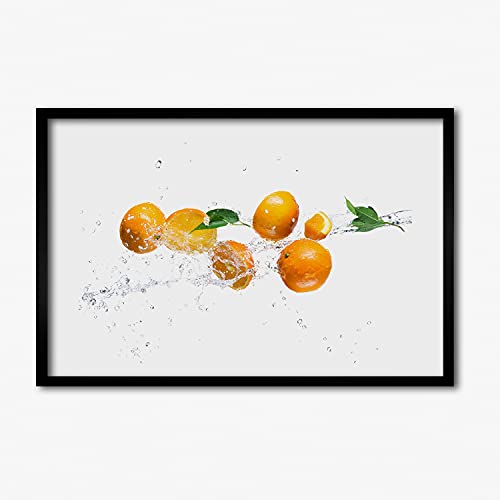 Tableau moderne d'oranges Tulup pour illuminer la décoration de votre cuisine