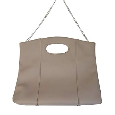 JNB Synthetic Leather Fold Over Clutch