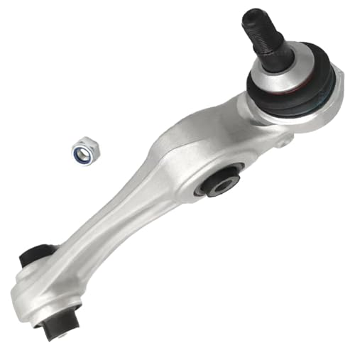 Image of Detroit Axle - 8pc Front End Kit for BMW 528i 535d 535i 550i, 640i 650i Gran Coupe Activehybrid 5, 2 Lower Rearward Control Arms with Ball Joint 2 Sway Bar Links 4 Outer Inner Tie Rods Replacement