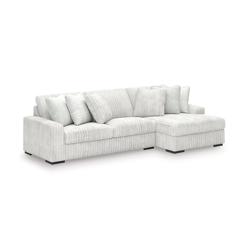 Signature Design Ashley Modern 2-Piece Sectional with Chaise