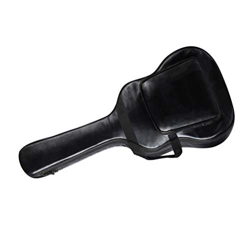FARUTA Sac de guitare de 40/41 pouces réglable à double sangle pour guitare acoustique avec poche de poignée, housse… - Les Beatles, Paul McCartney, John Lennon, RIngo Starr, George Harrison FARUTA Sac de guitare de 40/41 pouces réglable à double sangle pour guitare acoustique avec poche de poignée, housse… – Image 5