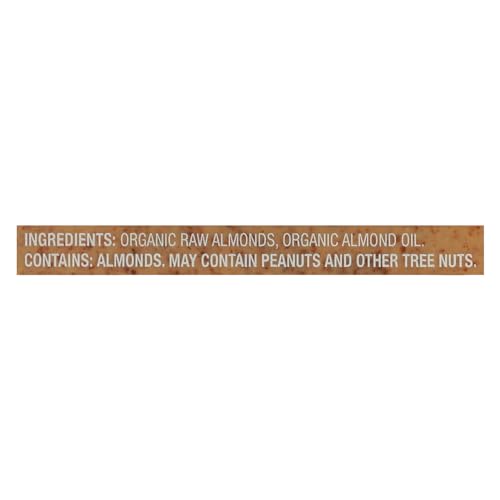 Image of MaraNatha Organic Crunchy Raw Almond Butter, 12 Ounce Jar (Pack of 2)