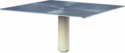 Bon 13-278 10-Inch by 10-Inch Magnesium Hawk with Wood Handle