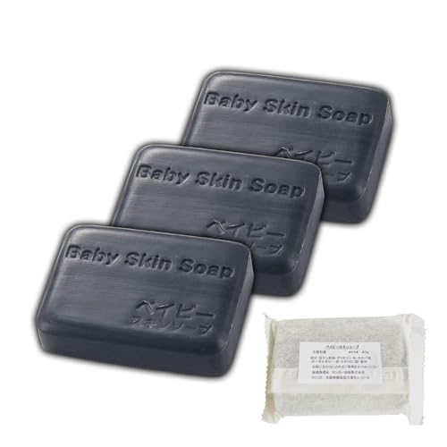 Baby skin soap xCr[XL\[v ixCr[j80gx3 ȈՃpbP[W^Cv Ό Ō`Ό xr[XL\[v А_