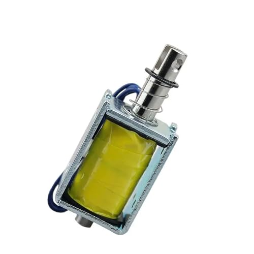 Solénoïde 24V push-pull avec course de 10mm pour automatisme industriel