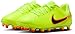 Nike Jr. Tiempo Legend 10 Academy Little/Big Kids' Multi-Ground Low-Top Soccer Cleats (Volt/Black) Size 2
