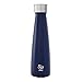 S’ip by S’well Vacuum Insulated Stainless Steel Water Bottle, Double Wall, 15 oz, Blue Raspberry Gummy