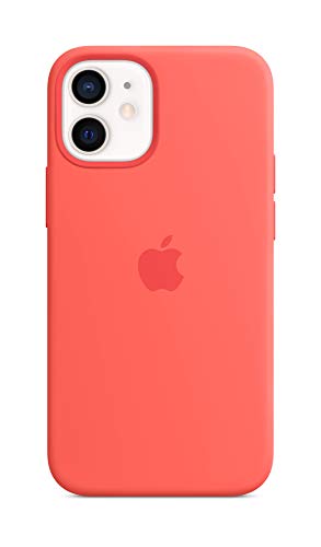 Image of Apple iPhone 12 mini Silicone Case with MagSafe - Pink Citrus