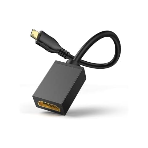 Adaptador Mini HDMI a HDMI 4K GANA (2 unidades) Cover