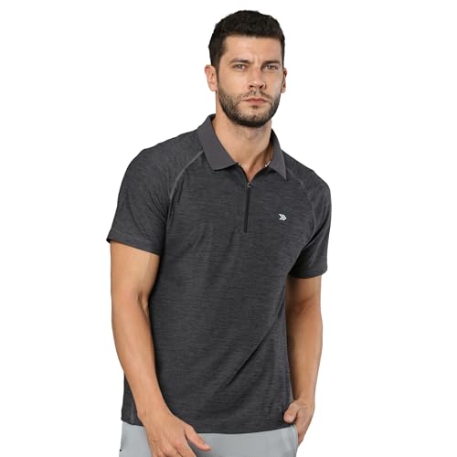 Image of Men's Lightweight Dry Rush Tech Polo | Moisture-Wicking, Breathable, Stretchable, Wrinkle-Resistant, Quick-Dry, Anti-Odor