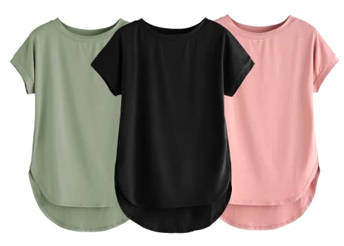 Image of Fabricorn Stylish Plain Up and Down Cotton Tshirt for Women