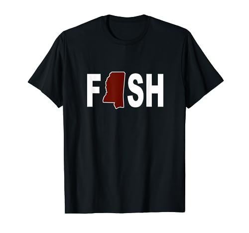 Fish Mississippi Fishing T-Shirt T-Shirt