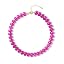 Beaded Choker Purple