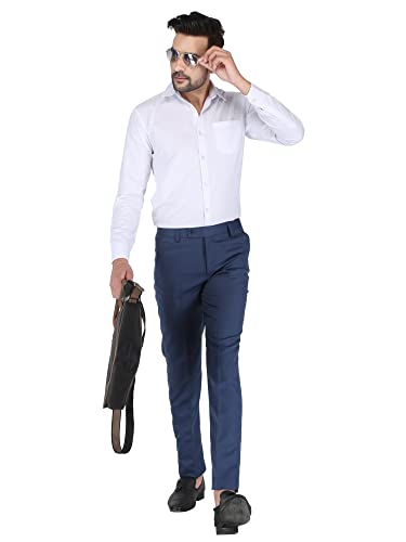 Image of UpToDate Fashion Mens Slim Regular Fit Formal Trouser Formal Pant for Men