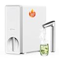 Electrolux Reverse Osmosis System & Instant Hot Water Dispenser, WiFi 800GPD Tankless Reverse Osmosis Water Filter, Under Sink RO Water Filtration System, 3:1 Pure to Drain, App Monitor